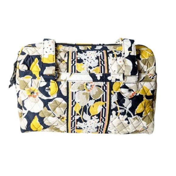 VERA BRADLEY Town Square Duffle Bag In Dogwood Pattern - Picture 2 of 7